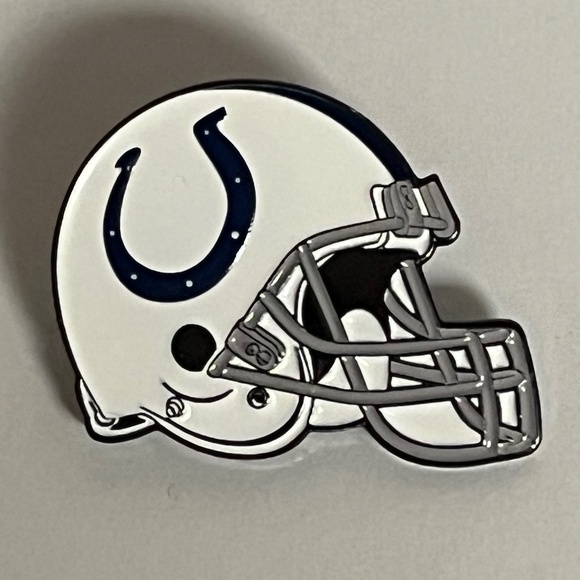 Indianapolis Colts Helmet Hat Pin Pins Hats Bag Football Logo Fitted New Era - Picture 1 of 8